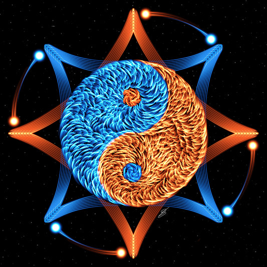 Código de Conexão para o equilíbrio das polaridades Yin e Yang - (Mídia Digital)
